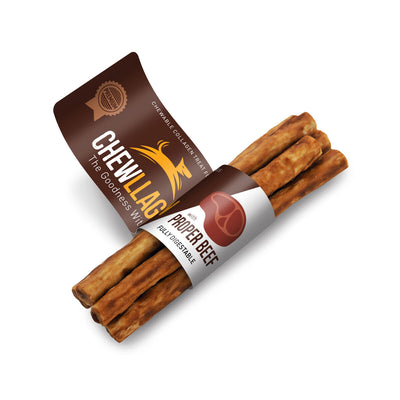 Chewllagen Hundesnack Chewllagen Rindfleisch 40 Stück