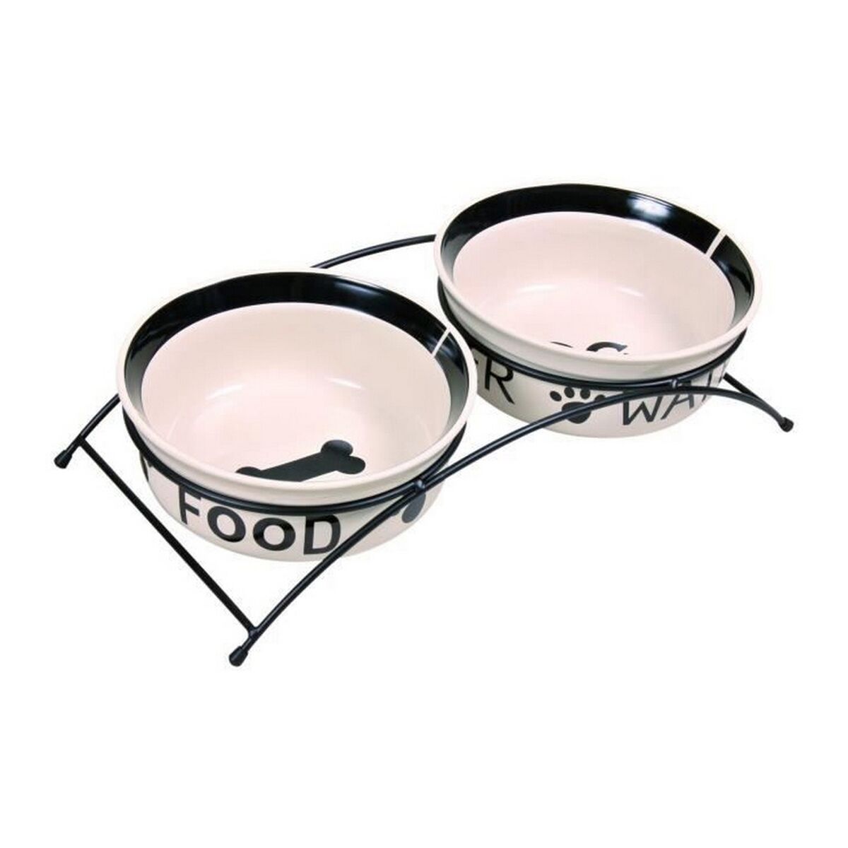 Trixie Futternapf Für Haustiere Trixie 24642 Schüssel Schwarz Keramik 1,6 L