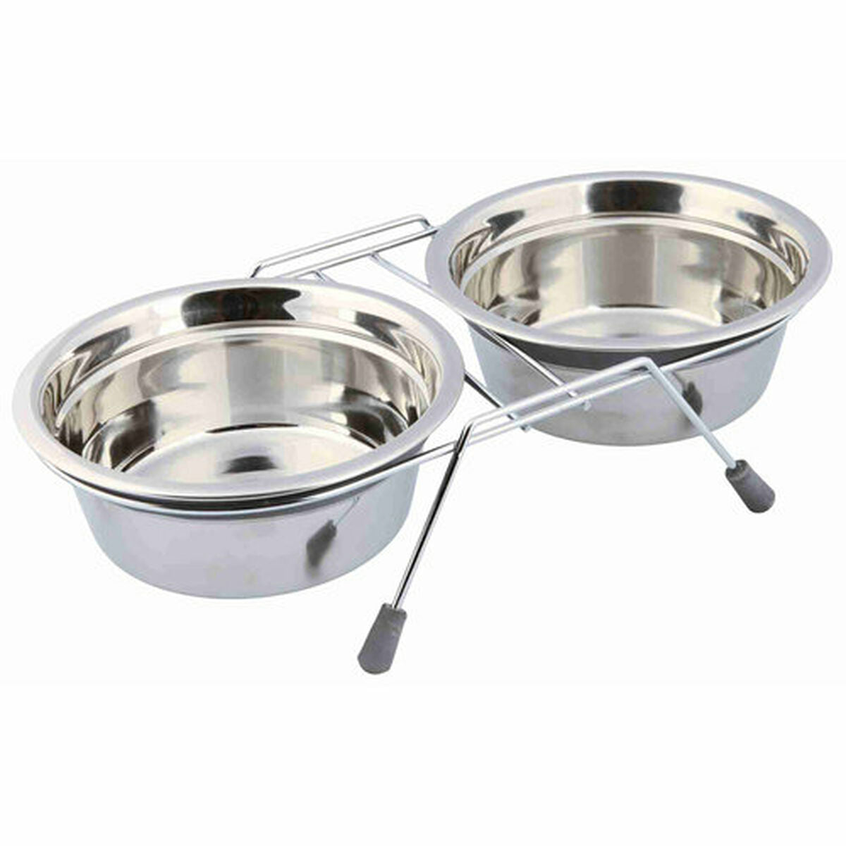 Trixie Futternapf Für Hunde Trixie Edelstahl 900 Ml Double 2 × 0,9 L