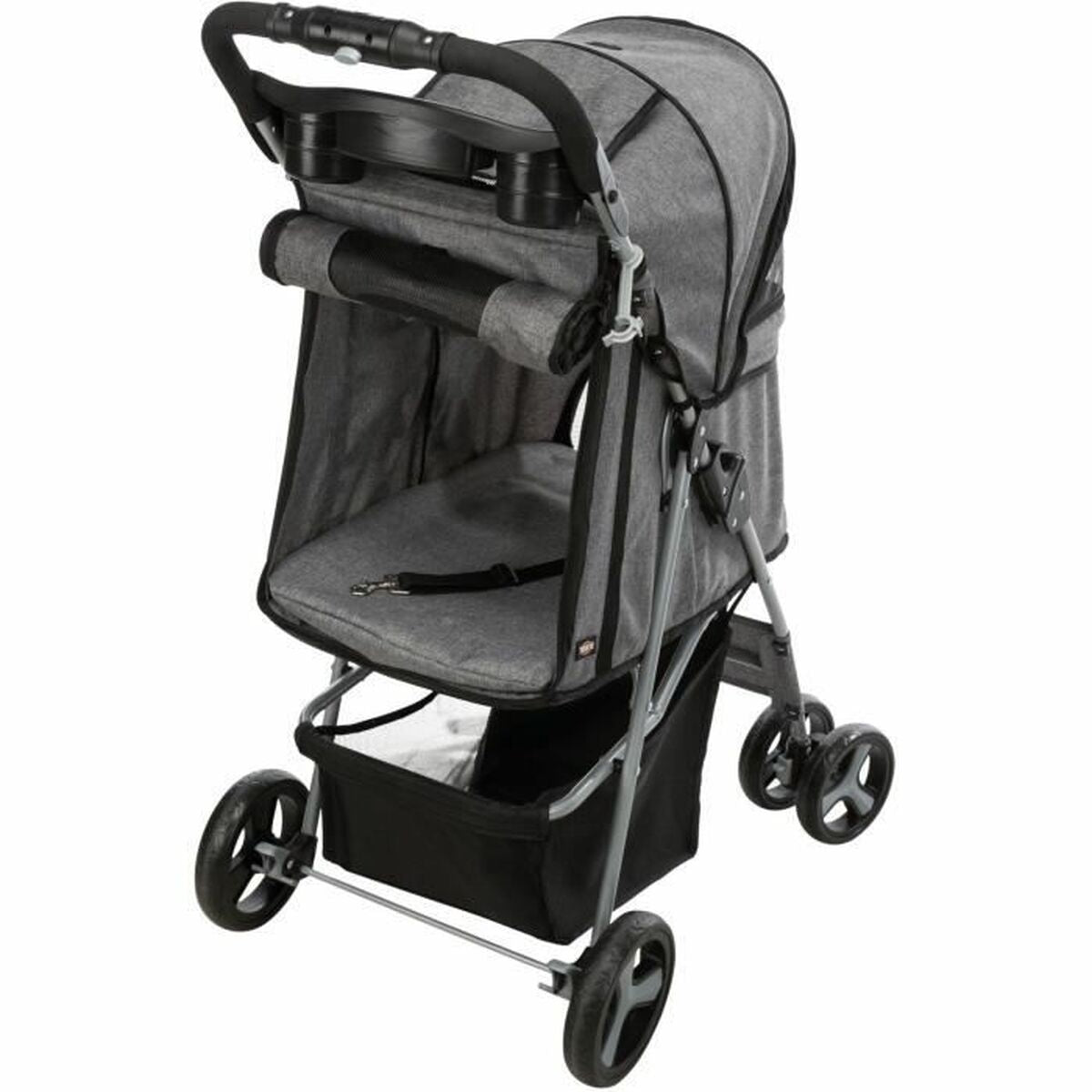 Trixie Wagen Für Haustiere Trixie Grau Durchsichtig