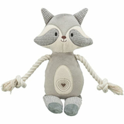 Trixie Kuscheltier Für Hunde Trixie 0036155 Polyester Plüsch Baumwolle Waschbär 33 Cm