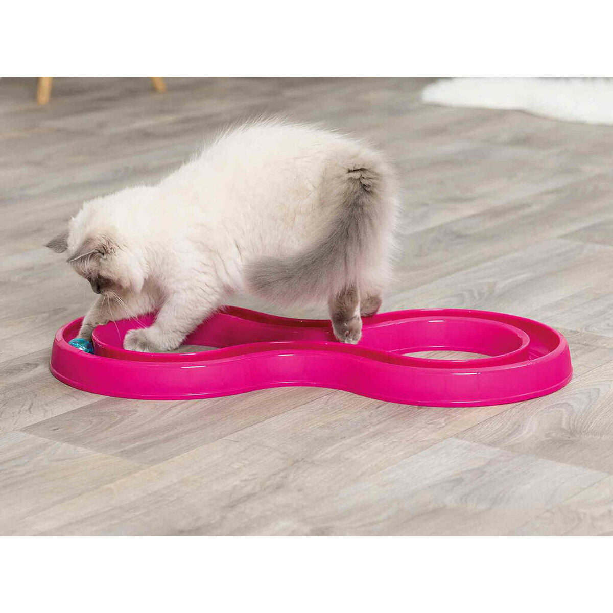 Trixie Katzenspielzeug Trixie Rosa Kunststoff 65 × 31 Cm