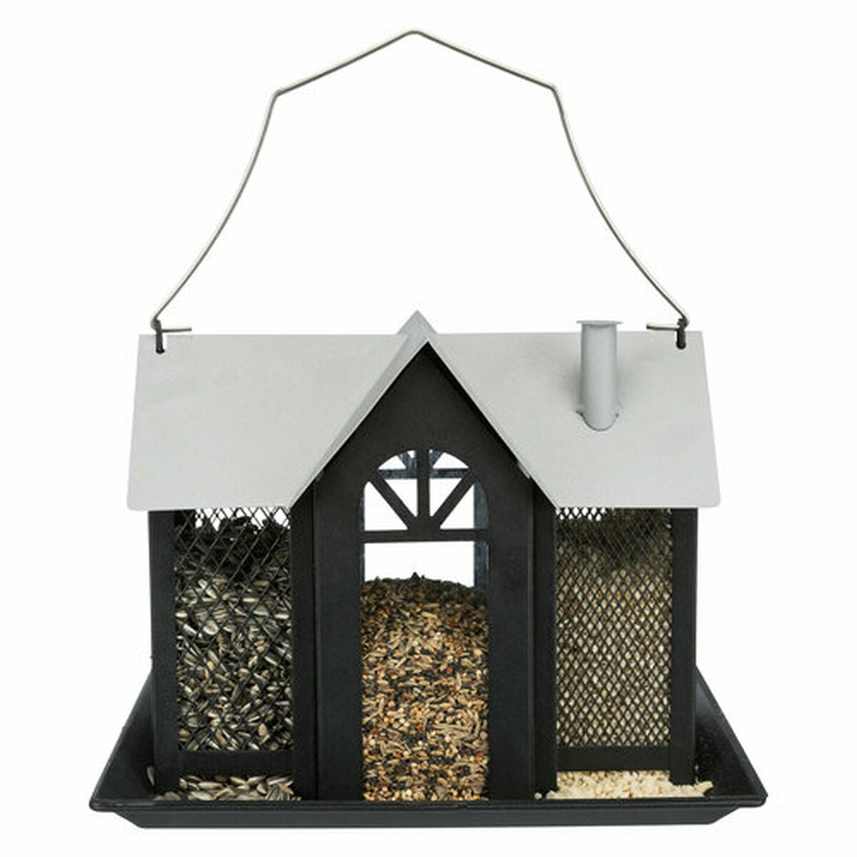 Trixie Vogelfutterhaus Trixie Schwarz 2 L 26 X 19 X 19 Cm