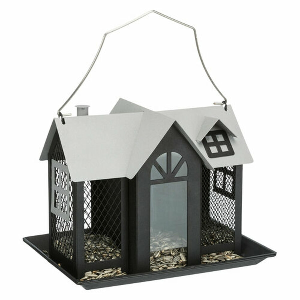 Trixie Vogelfutterhaus Trixie Schwarz 2 L 26 X 19 X 19 Cm