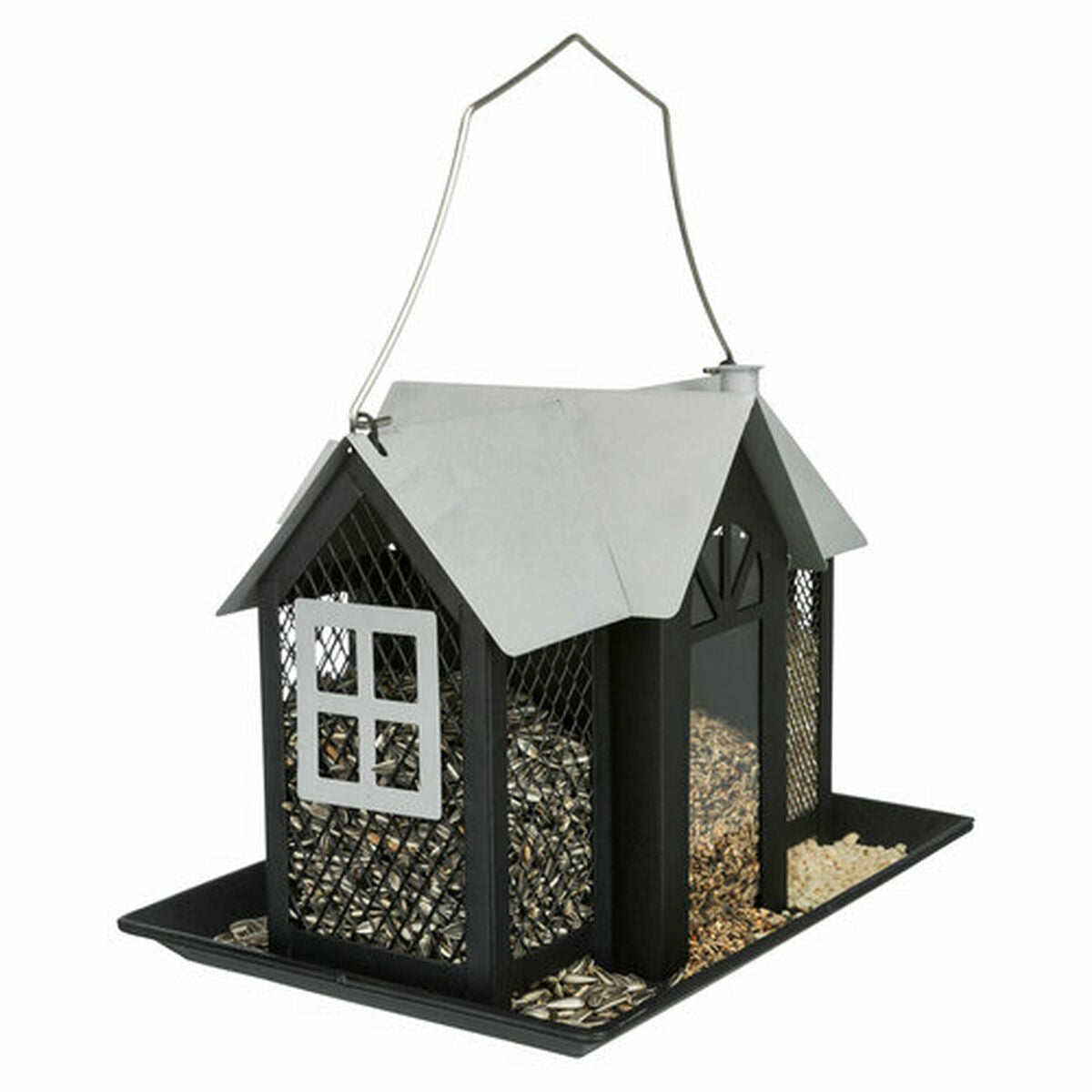Trixie Vogelfutterhaus Trixie Schwarz 2 L 26 X 19 X 19 Cm