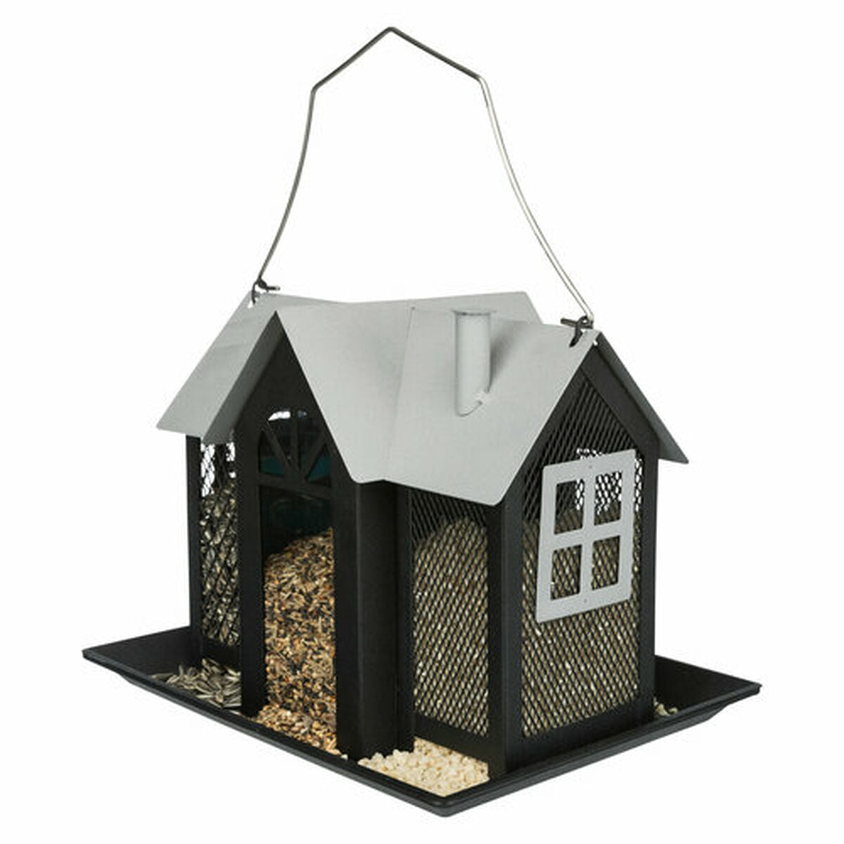 Trixie Vogelfutterhaus Trixie Schwarz 2 L 26 X 19 X 19 Cm