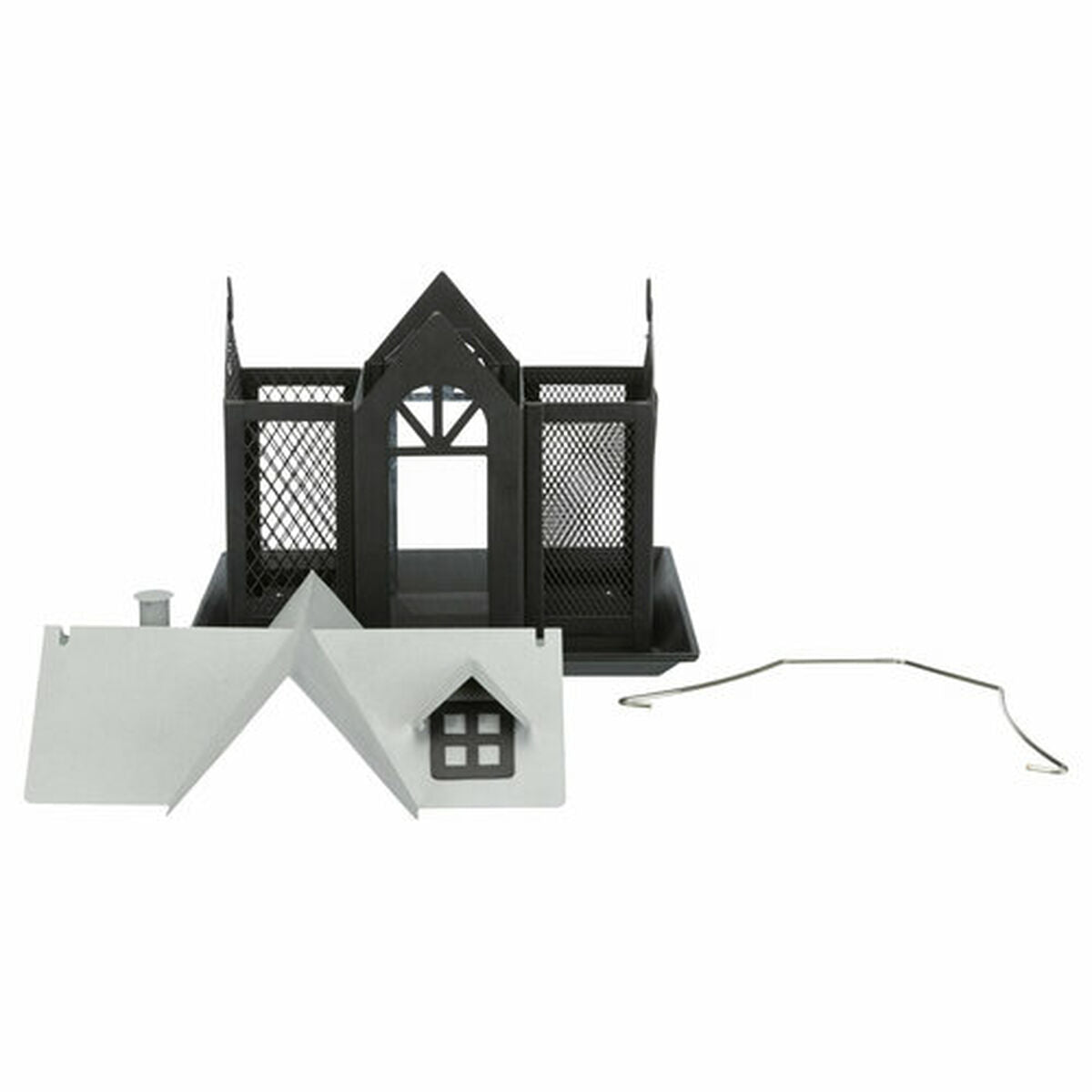 Trixie Vogelfutterhaus Trixie Schwarz 2 L 26 X 19 X 19 Cm
