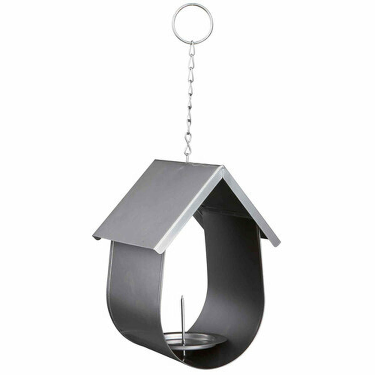Trixie Vogelfutterhaus Trixie Silberfarben 14 × 19 × 12 Cm