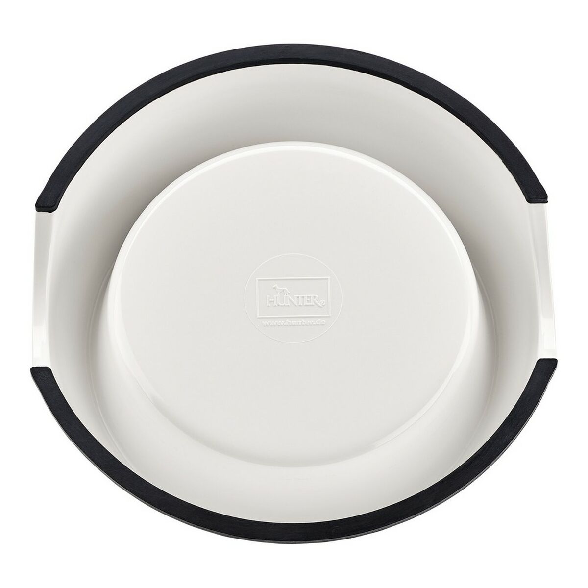 Hunter Futternapf Für Hunde Hunter Melamine Edelstahl Weiß 350 Ml (18,5 X 18,5 X 9,5 Cm)