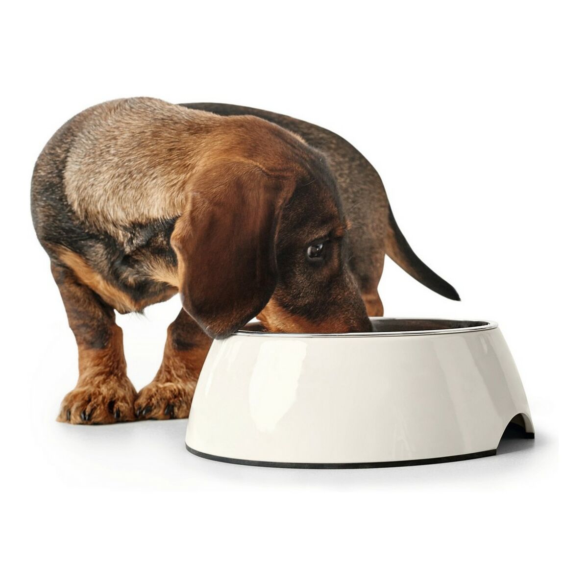 Hunter Futternapf Für Hunde Hunter Melamine Edelstahl Weiß 350 Ml (18,5 X 18,5 X 9,5 Cm)