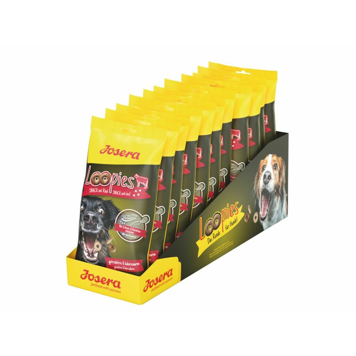 Josera Hundesnack Josera Loopies Rindfleisch