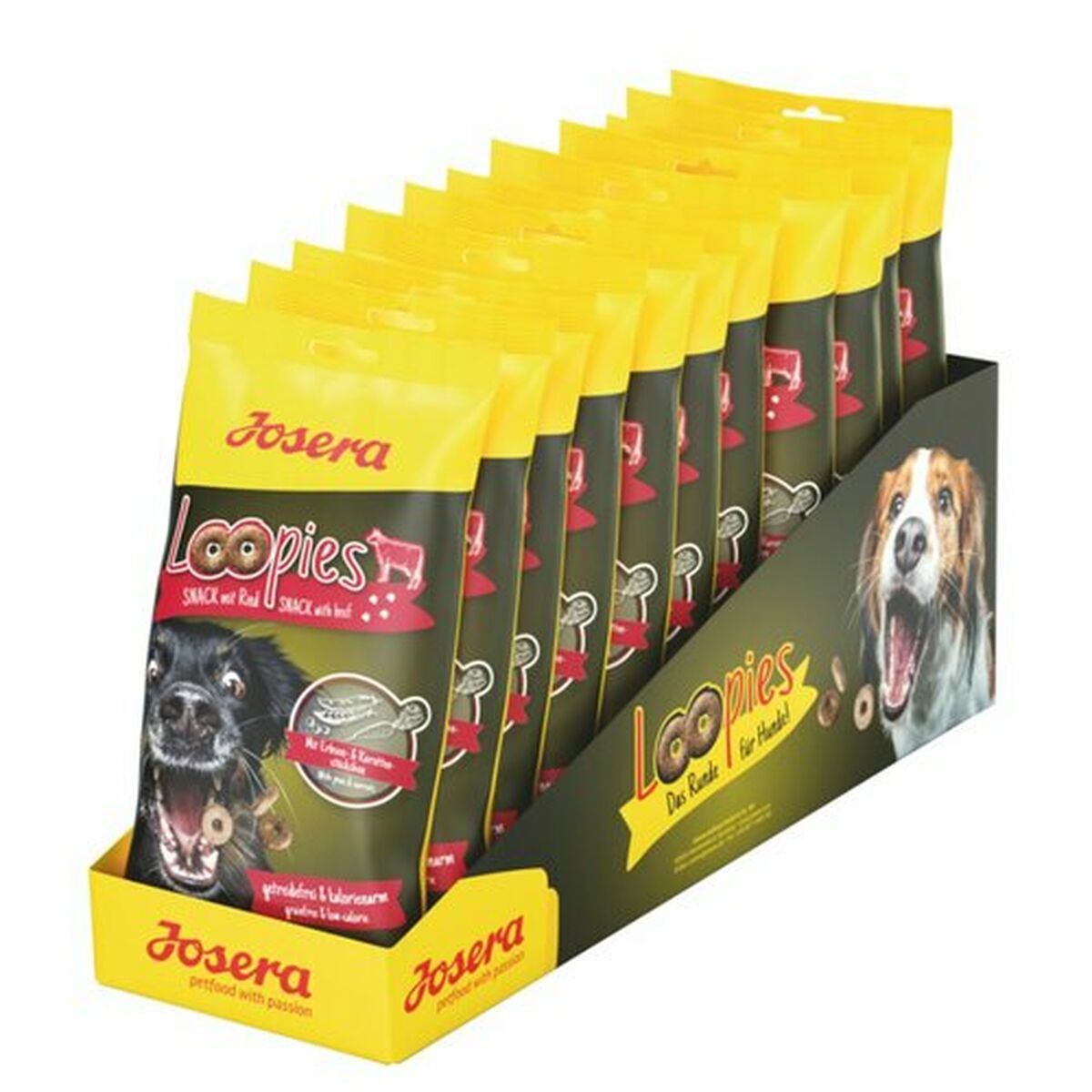Josera Hundesnack Josera Loopies Rindfleisch