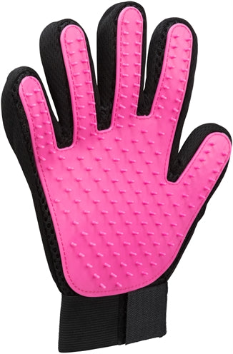 Trixie Pflegehandschuh Mesh Material / Tpr Rosa / Schwarz