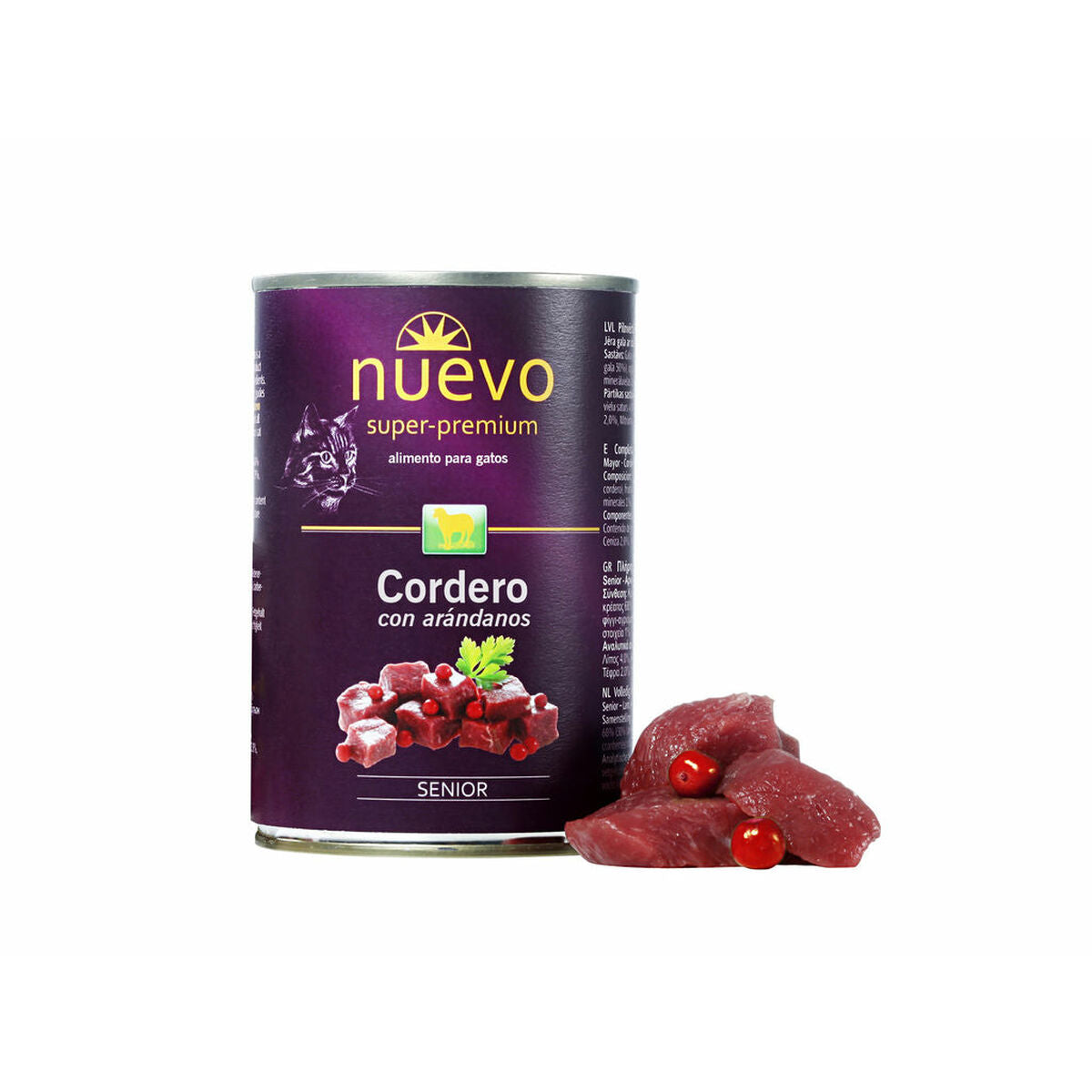 Nuevo Katzenfutter Nuevo 2 Kg 400 Gr