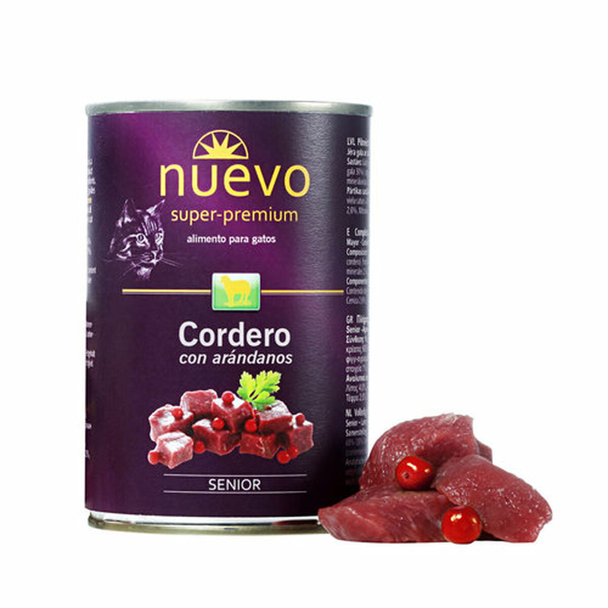 Nuevo Katzenfutter Nuevo 2 Kg 400 Gr