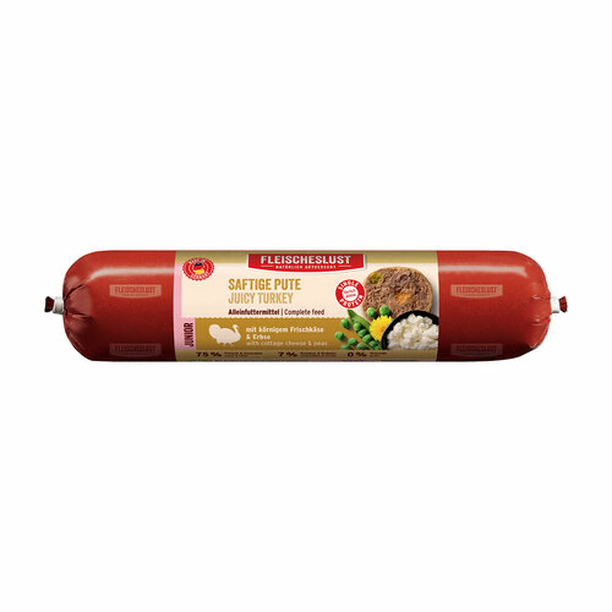 Fleischeslust Nassfutter Fleischeslust Junior 400 Gr Truthahn