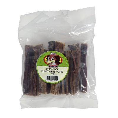 Petsnack Rindfleisch Um Kehlkopfgrube