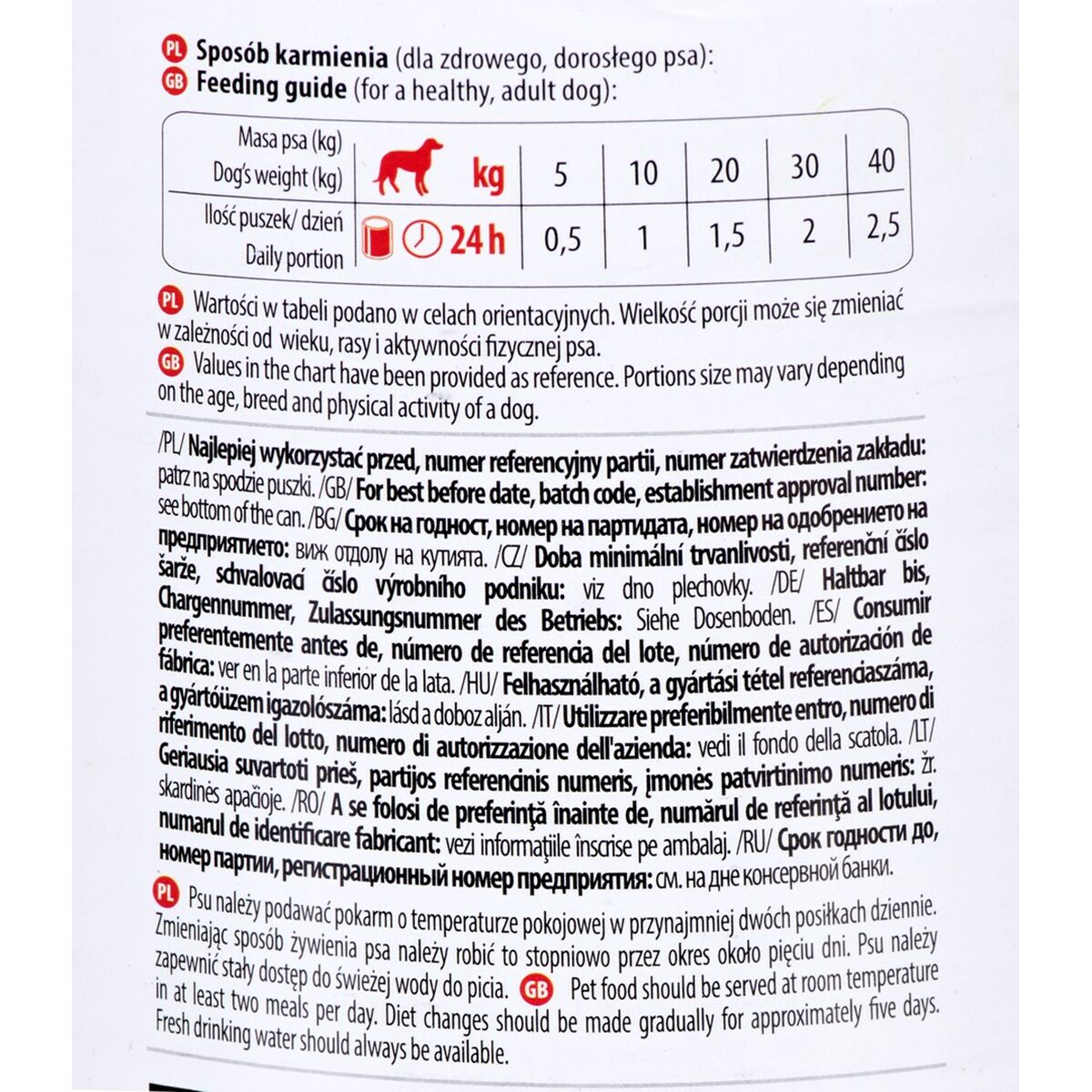 Nassfutter Dolina Noteci Premium Rindfleisch Reise 800 G