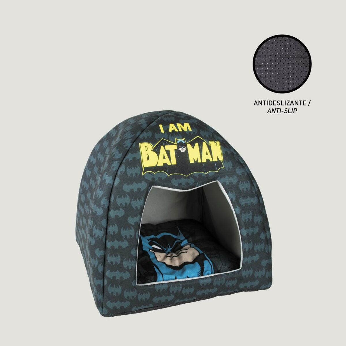 Batman Hundebett Batman Schwarz Polyester