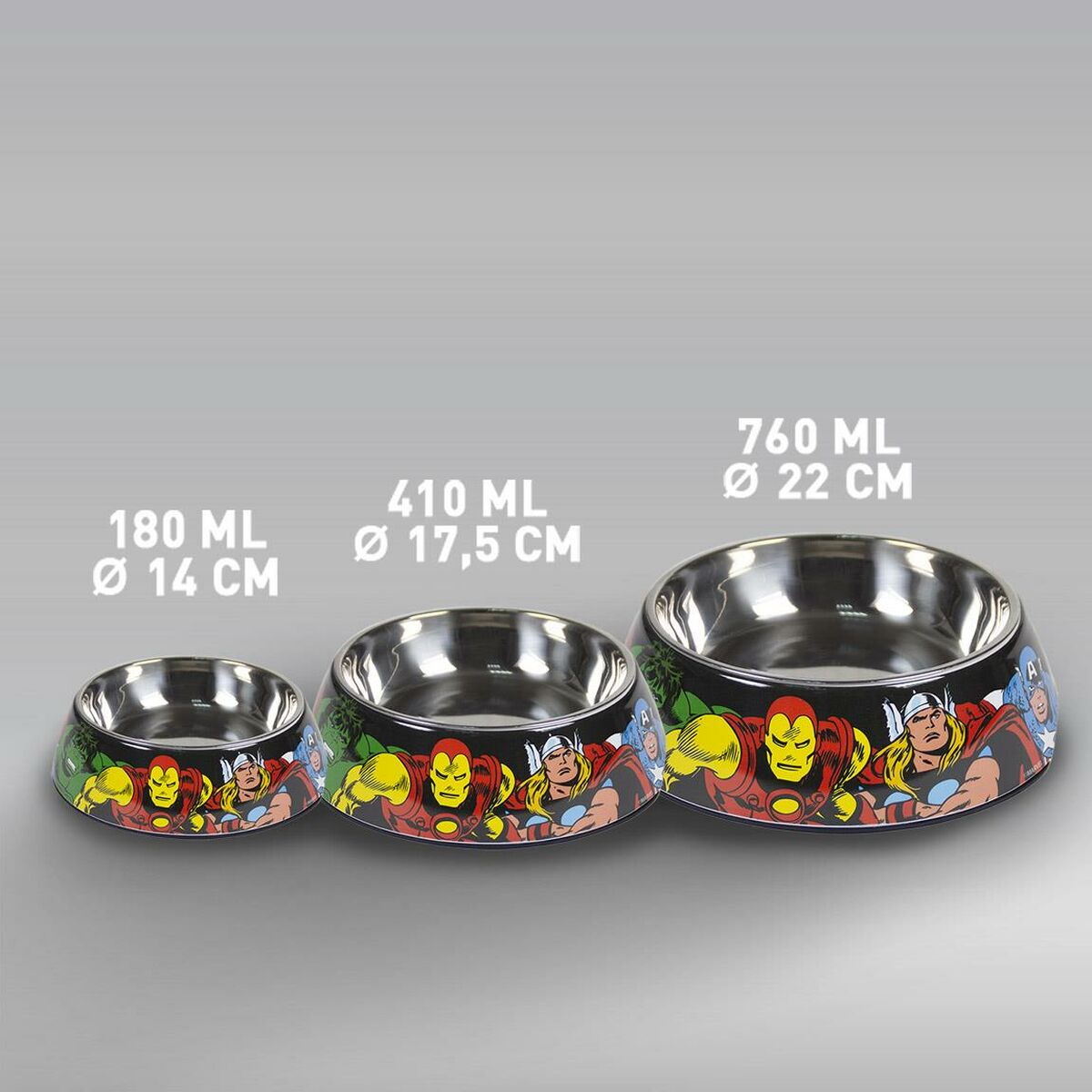 Marvel Futternapf Für Hunde Marvel Melamine 180 Ml Rot Metall