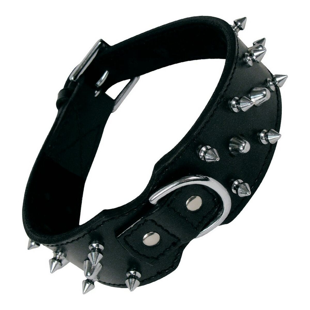 Gloria Hundehalsband Gloria Spieße Schwarz 70 Cm