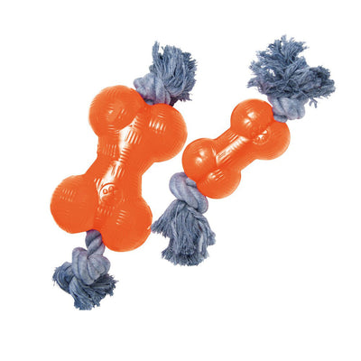 Gloria Hundespielzeug Gloria Knochen Orange 9 Cm S