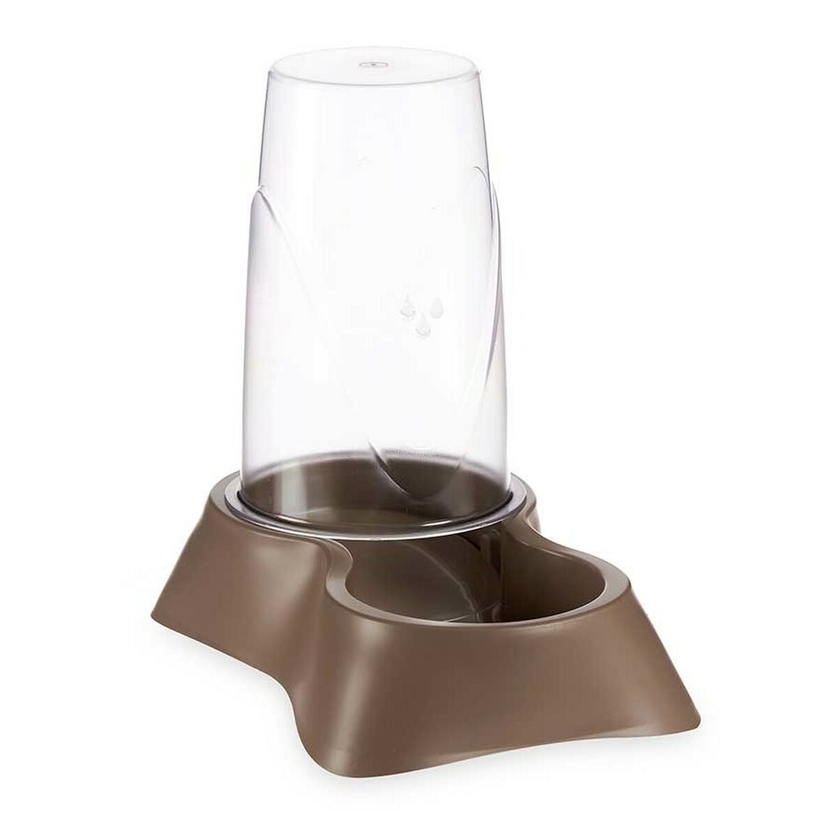 Mascow Futternapf Für Haustiere Ausgabegerät Beige Kunststoff 1,5 L 16 X 24,5 X 24 Cm (8 Stück)