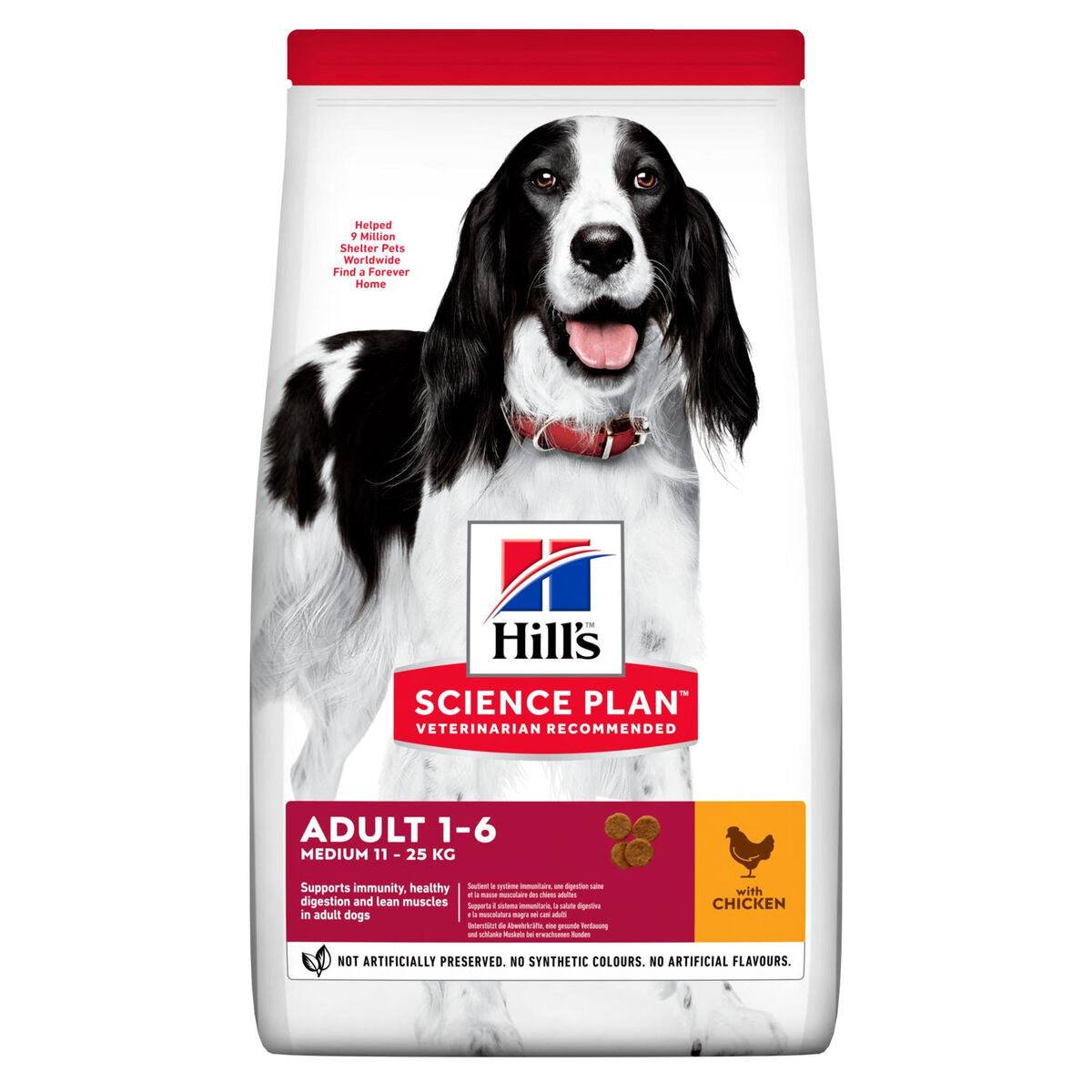 Hill's Hundefutter Hill's Science Plan Canine Adult Medium Erwachsener Huhn 14 Kg