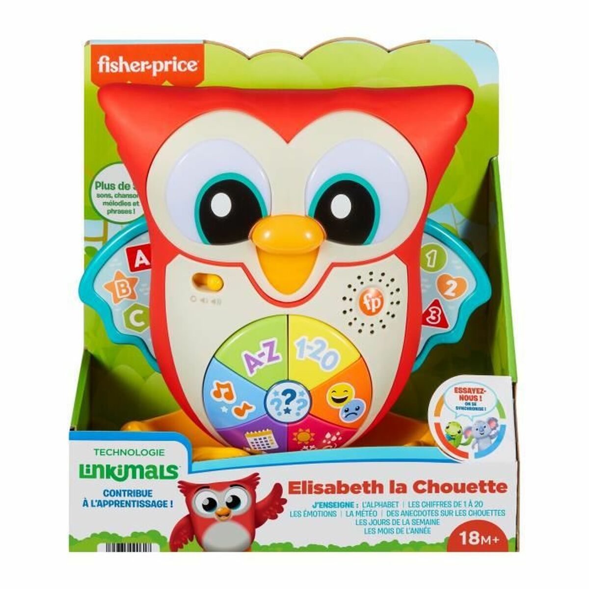 Fisher Price Hundespielzeug Fisher Price Elisabeth The Owl