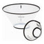 Kvp Hunde-Halskrause Kvp Saf-T-Clear Durchsichtig (25-38 Cm)