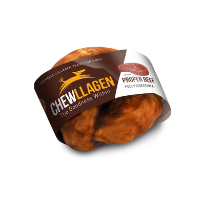 Chewllagen Hundesnack Chewllagen Rindfleisch 15 Stück