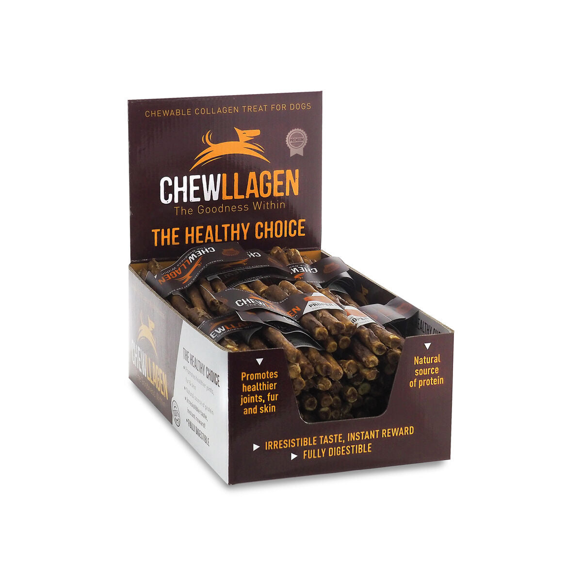 Chewllagen Hundesnack Chewllagen Rindfleisch 40 Stück