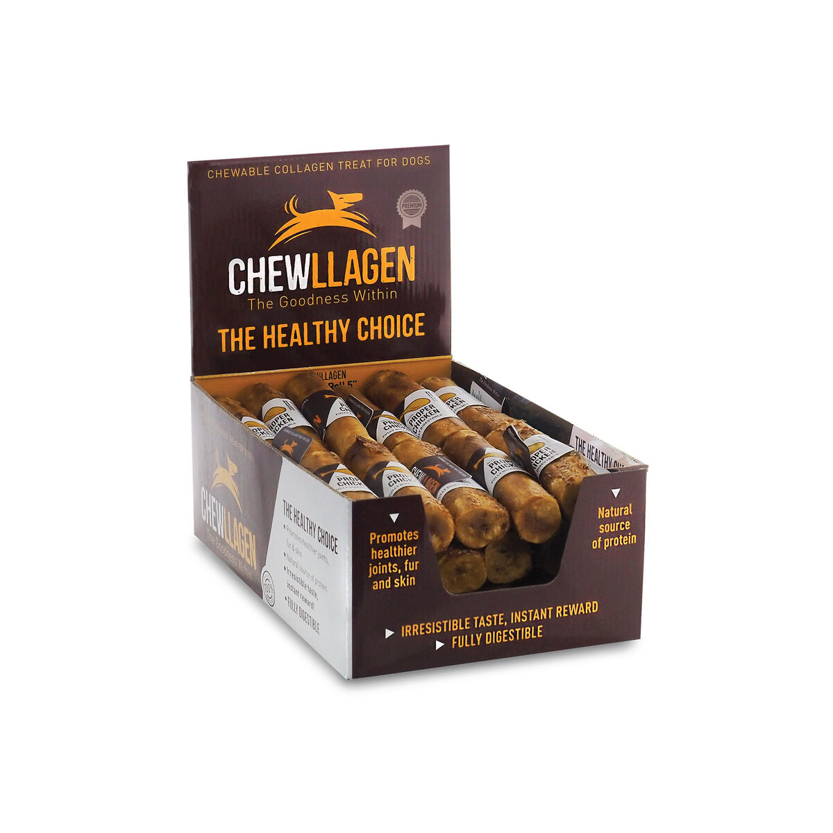 Chewllagen Hundesnack Chewllagen Huhn 35 Stück