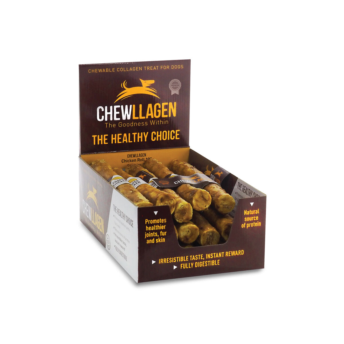 Chewllagen Hundesnack Chewllagen Huhn 15 Stück