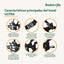 Company Of Animals Maulkorb Company Of Animals Schwarz 3