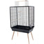 Zolux Vogelkäfig Zolux Jili Neo Cage Xl Schwarz 81 X 93 X 48 Cm