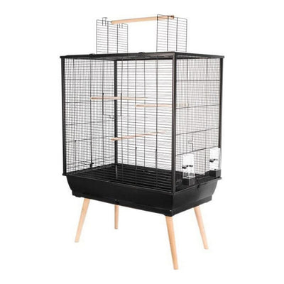Zolux Vogelkäfig Zolux Neo Jili H80 Schwarz 78 X 81 X 48 Cm