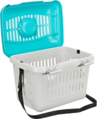 Trixie Nager Midi-Capri Hellgrau/Türkis
