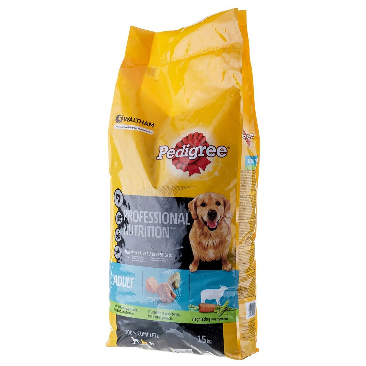 Pedigree Hundefutter Pedigree Adult Professional Erwachsener Lamm 15 Kg