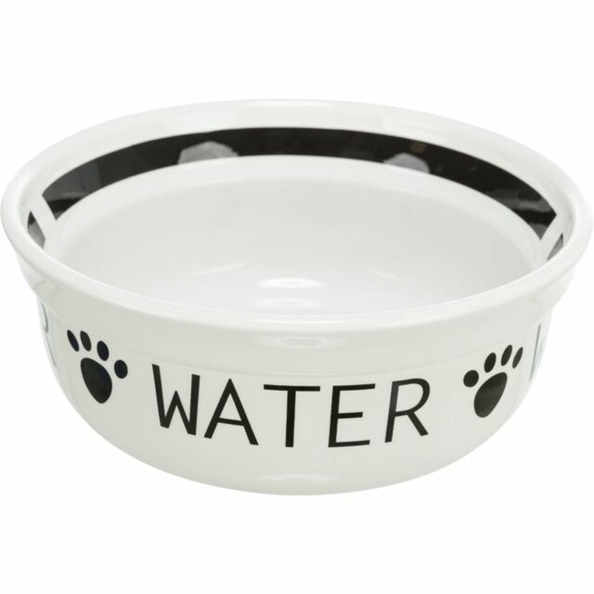Trixie Futternapf Für Haustiere Trixie Weiß Schwarz 600 Ml
