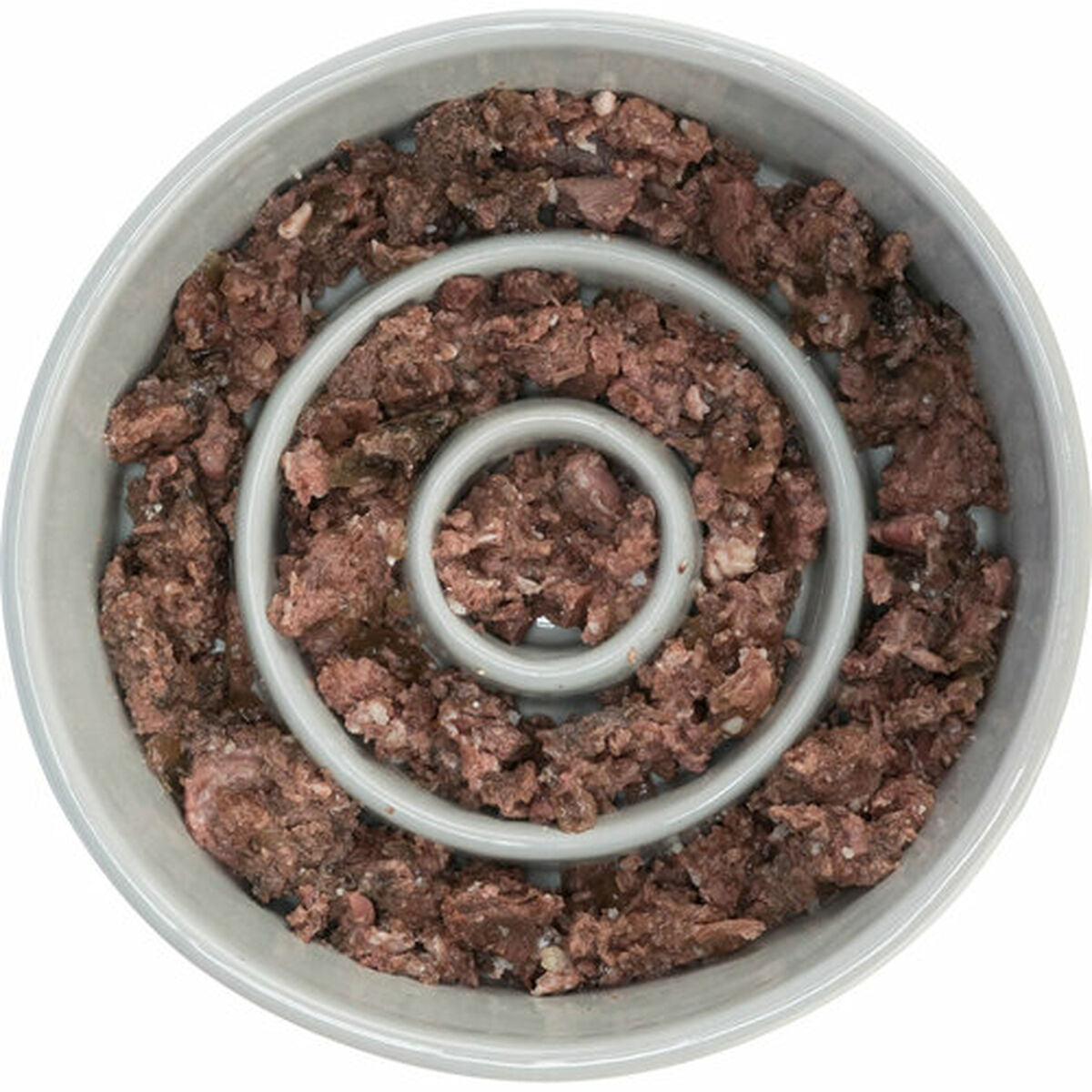Trixie Futternapf Für Hunde Trixie Slow Feeding Blau Grau Ø 17 Cm 900 Ml