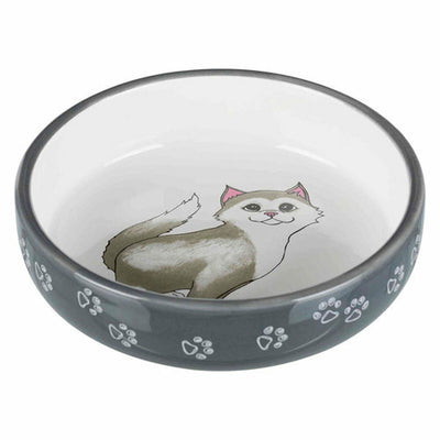 Trixie Futternapf Für Katzen Trixie Weiß Grau