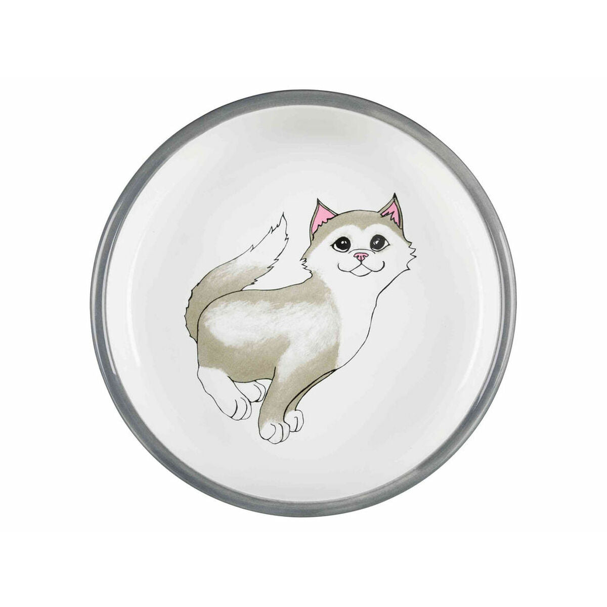 Trixie Futternapf Für Katzen Trixie Weiß Grau