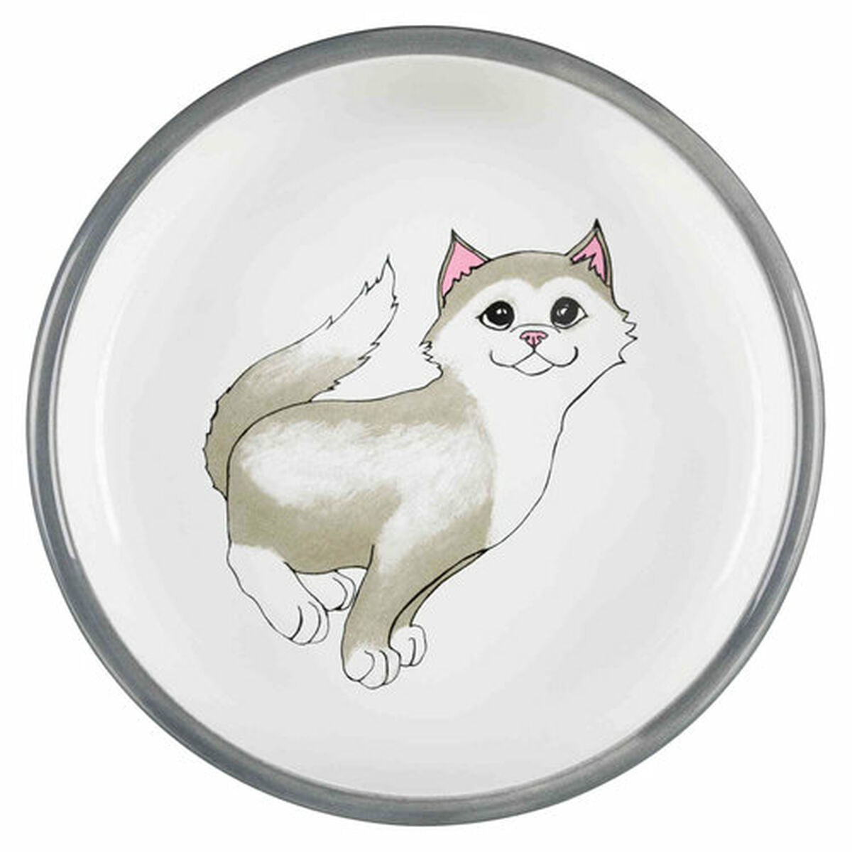 Trixie Futternapf Für Katzen Trixie Weiß Grau