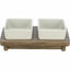 Trixie Futternapf Für Hunde Trixie Citystyle Braun Grau Ø 10 Cm 2 X 200 Ml 24 X 4 X 12 Cm