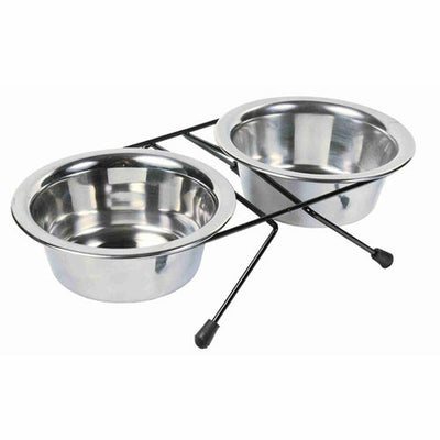 Trixie Futternapf Für Hunde Trixie Edelstahl Double