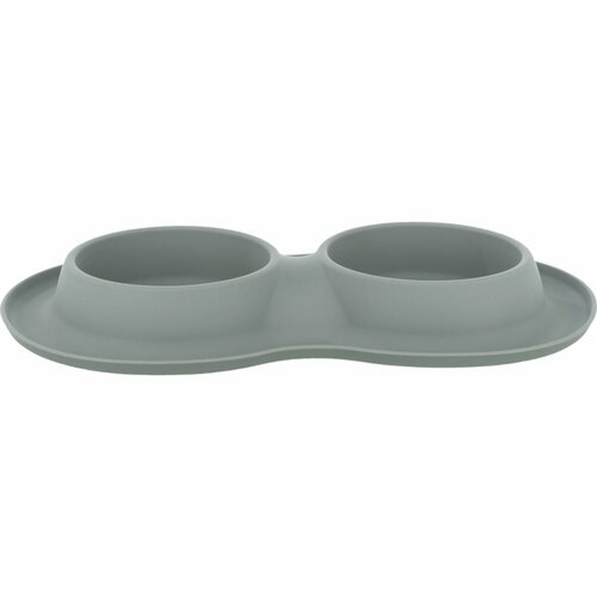 Trixie Futternapf Für Hunde Trixie Grau Edelstahl Ø 16 Cm Double 2 × 0,4 L 40 × 5 × 23 Cm (2 Stück)
