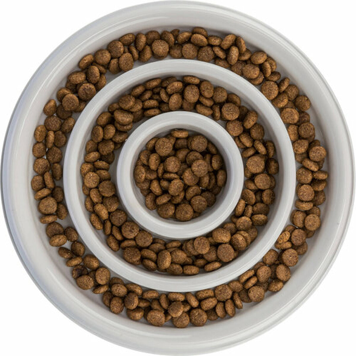 Trixie Futternapf Für Hunde Trixie Slow Feeding Grau Ø 23 Cm 450 Ml