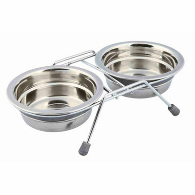Trixie Futternapf Für Hunde Trixie Edelstahl 250 Ml Double 2 X 250 Ml