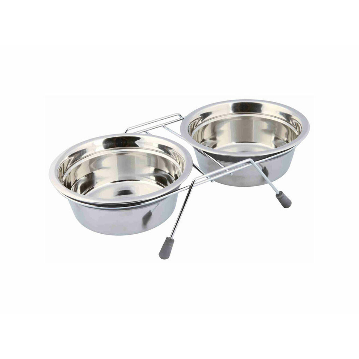 Trixie Futternapf Für Hunde Trixie Edelstahl 900 Ml Double 2 × 0,9 L